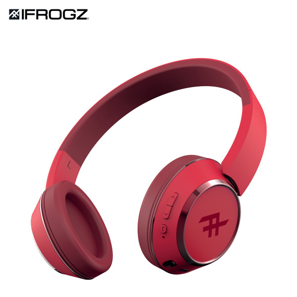 Tai Nghe Bluetooth Chụp Tai On-ear iFrogz Audio Coda Red - IFOPOH-RD0 - Hàng Chính Hãng