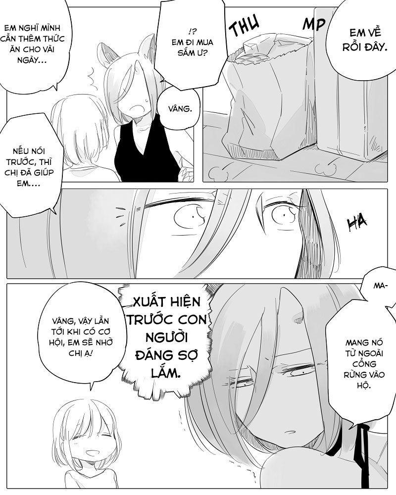 yêu quái cô đơn và cô bé bị mù chapter 11 6