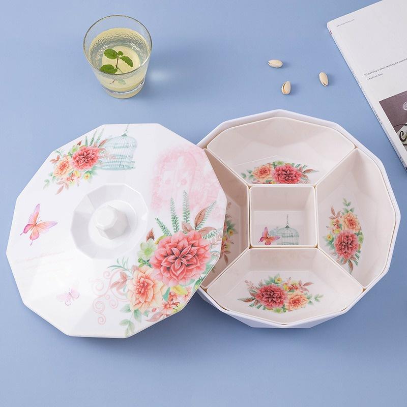 Khay Đựng Mứt Tết Trang Trí Phòng Khách Kiểu Dáng Bắc Âu