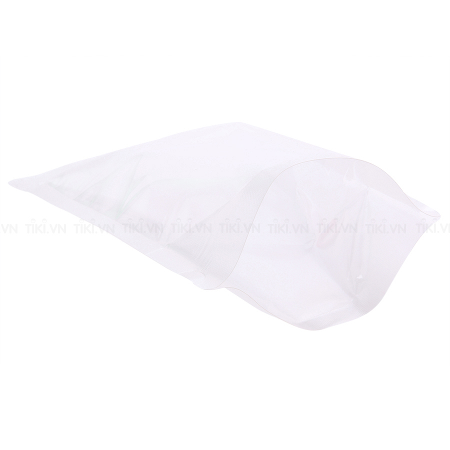 Túi zip trong suốt đáy đứng 12x17cm