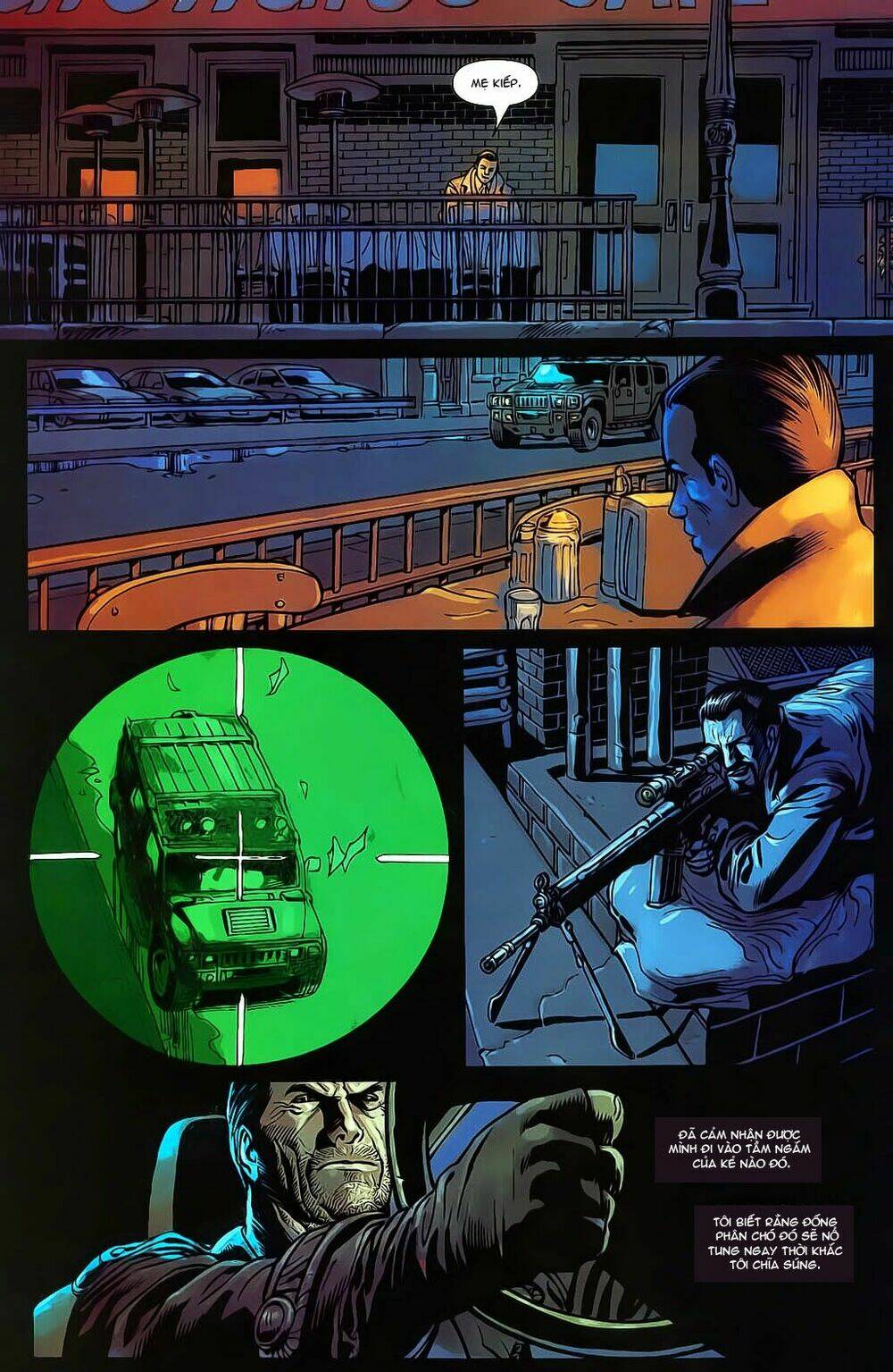 the punisher: trên là dưới & trắng là đen chapter 4 22