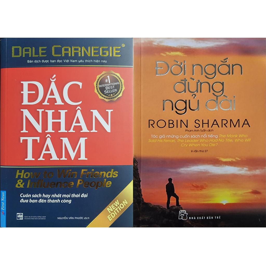 Sách - Combo 2 Cuốn: Đắc Nhân Tâm + Đời Ngắn Đừng Ngủ Dài