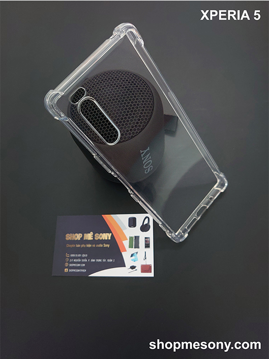 Ốp dẻo trong suốt chống sốc cho Sony Xperia 5