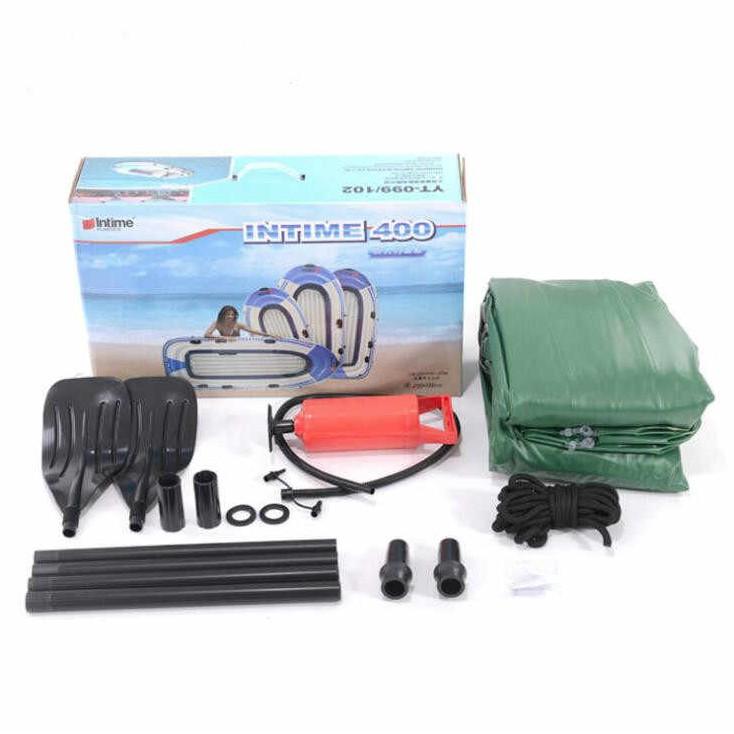 Thuyền Hơi Thể Thao Cho 3 Người full set Plastic Boats 231x130cm