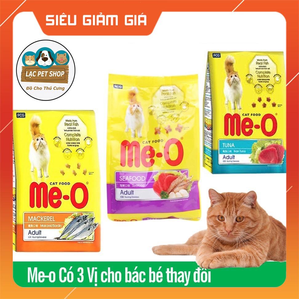 Thức ăn viên Me-o cho mèo lớn 350gr - Cá Thu, Cá Ngừ, Hải Sản