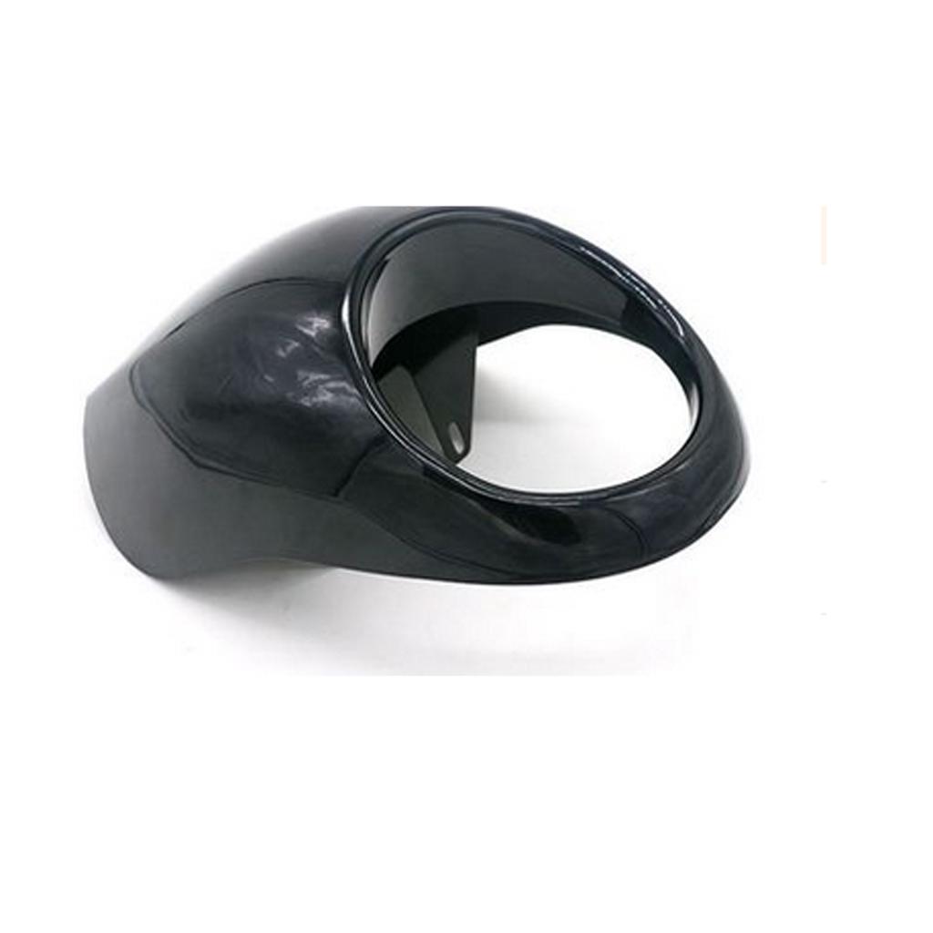 Black Front Headlight Fairing Screen For Harley Sportster 883 XL1200 2004-2014