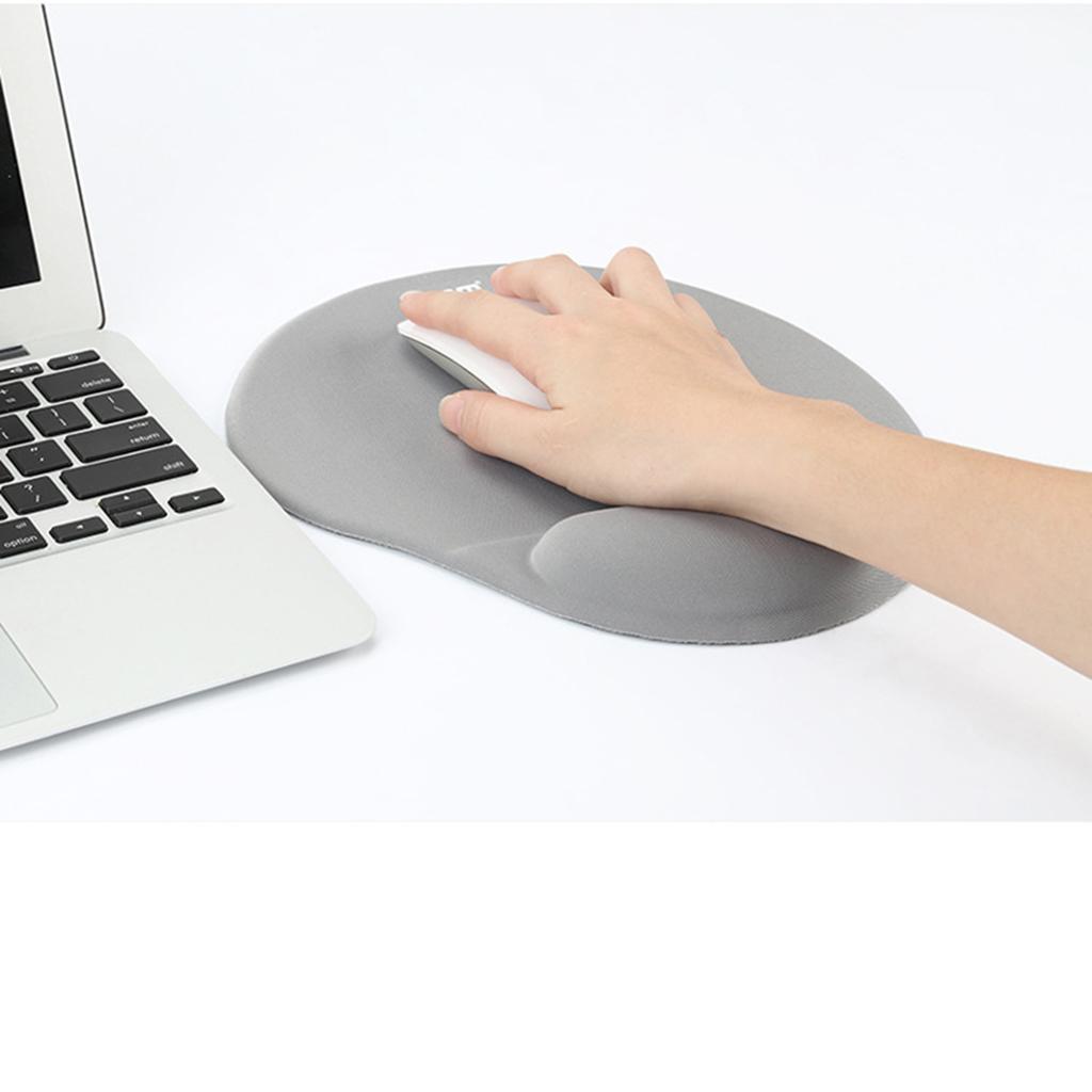 Mouse Pad With Gel Rest Wrist Support Mat Gaming For Computer Laptop