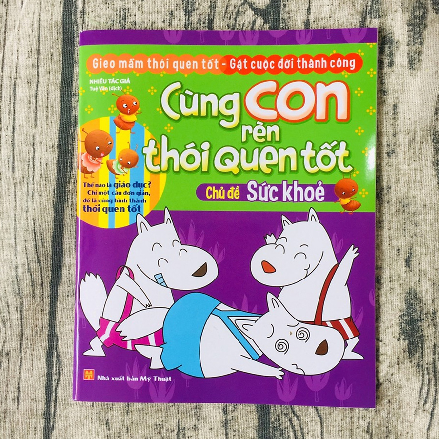 Cùng con rèn thói quen tốt - Sức Khỏe