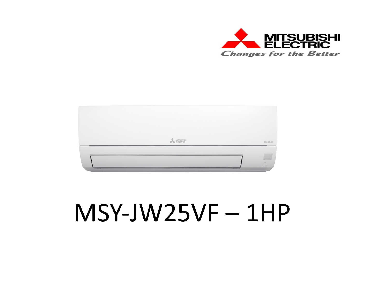 ĐIỀU HÒA KHÔNG KHÍ (MÁY LẠNH) MITSUBISHI ELECTRIC MSY-JW25VF - 1 HP(NGỰA) (9,000 BTU/h) - INVERTER - HÀNG CHÍNH HÃNG