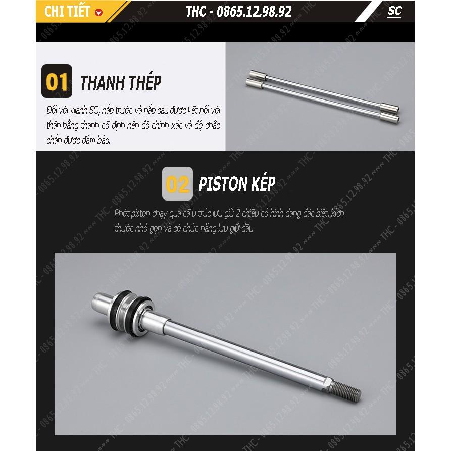 Xi Lanh Khí Nén Vuông Loại Tốt. Piston Ø40mm. Ben Hơi Vuông Hai Chiều. Hành Trình Ty 25 - 1000mm. Đổi Trả Trong 7 Ngày