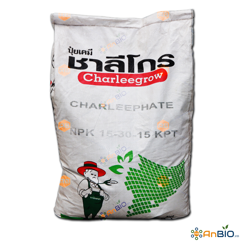 Charleephate NPK 15-30-15 KPT Chống nghẹn bông - Bao 25Kg