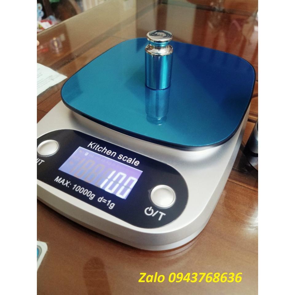 Cân thực phẩm tiểu ly điện tử siêu chính xác dải cân 10kg/1g,cân điện tử nhà bếp mini,độ chính xác cao