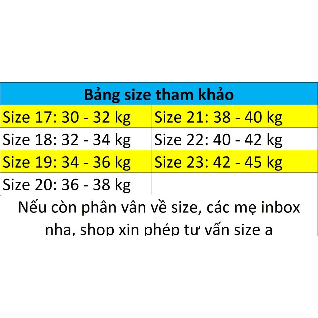 Quần jeans lửng bé trai nhiều họa tiết size 30 - 45 kg