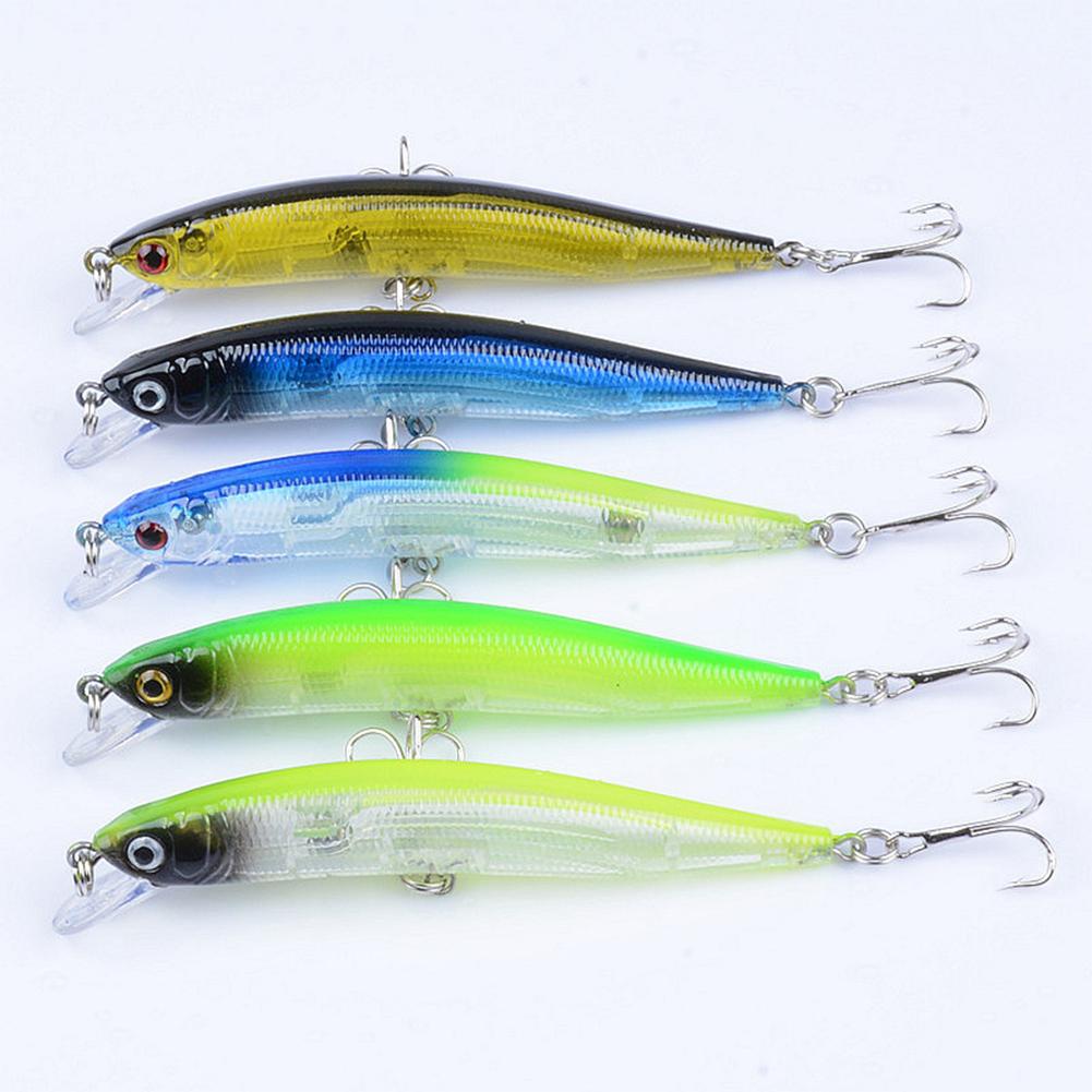 Fishing Lure Bait 5-color Floating Hard Minnow 9.7cm/8.2g Artifical Bait Bionic Bait