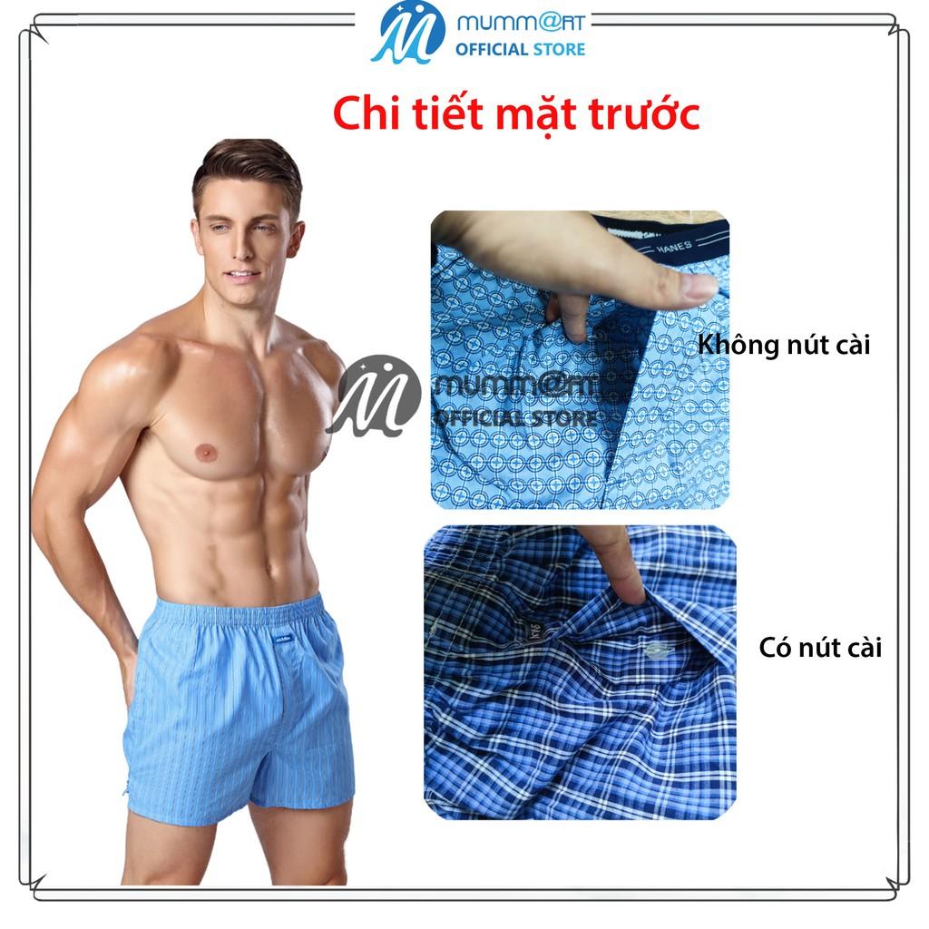 Quần đùi nam mặc nhà vải mát, sọc caro, trơn nhiều màu, có bigsize