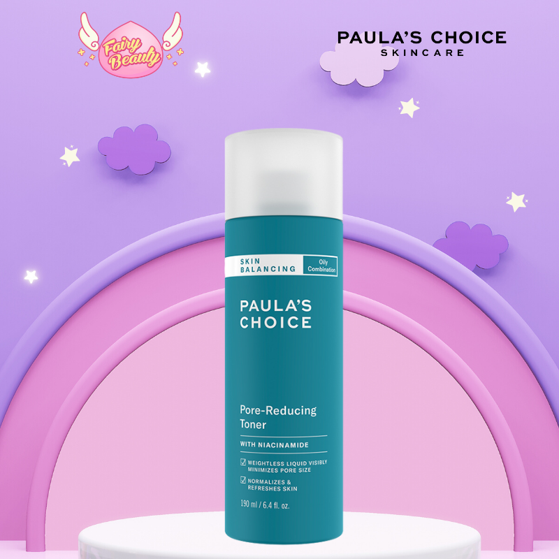 Toner cải thiện lỗ chân lông cho da dầu mụn Paula's Choice Skin Balancing Pore Reducing Toner