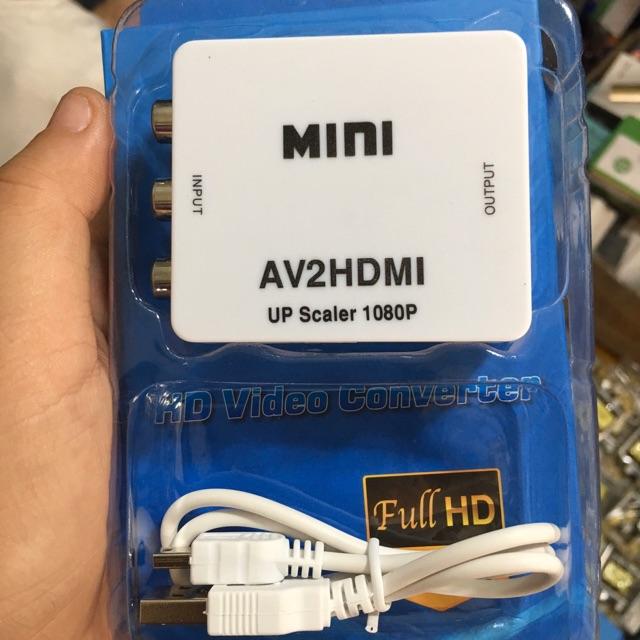 Bộ chuyển AV ra hdmi