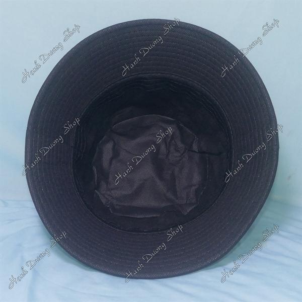 Nón tai bèo mũ bucket vành nhỏ thêu Chán Như Con Gián - Chán Như Con Gián