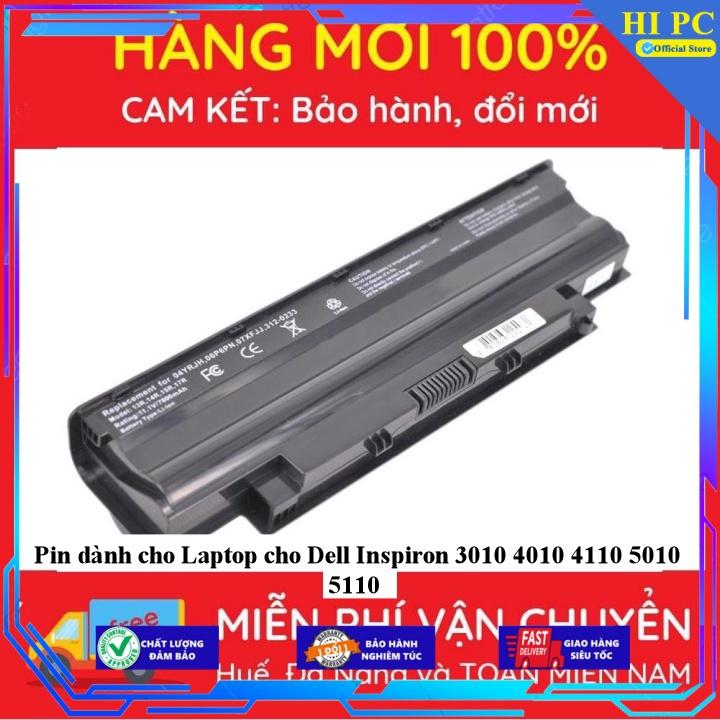 Pin dành cho Laptop cho Dell Inspiron 3010 4010 4110 5010 5110 - Hàng Nhập Khẩu