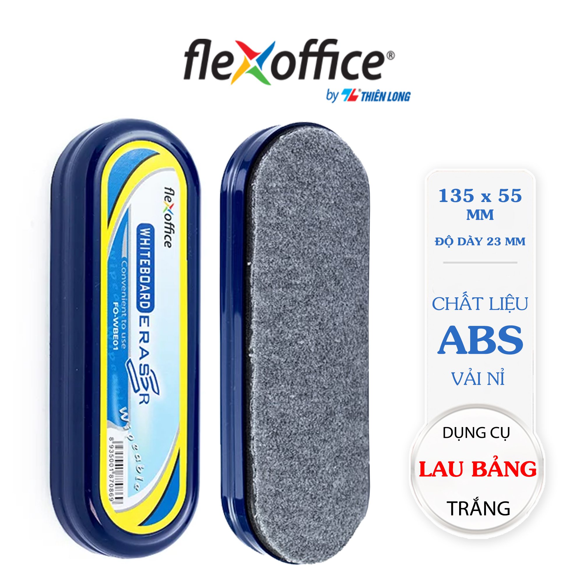 Lau bảng trắng Thiên Long Flexoffice FO-WBE01