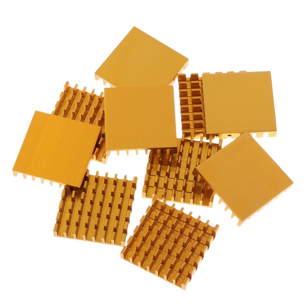 Hilabee 10 Chiếc Đồng Làm Mát Chống Nóng Cho IC Mạch, Bo Mạch Chủ