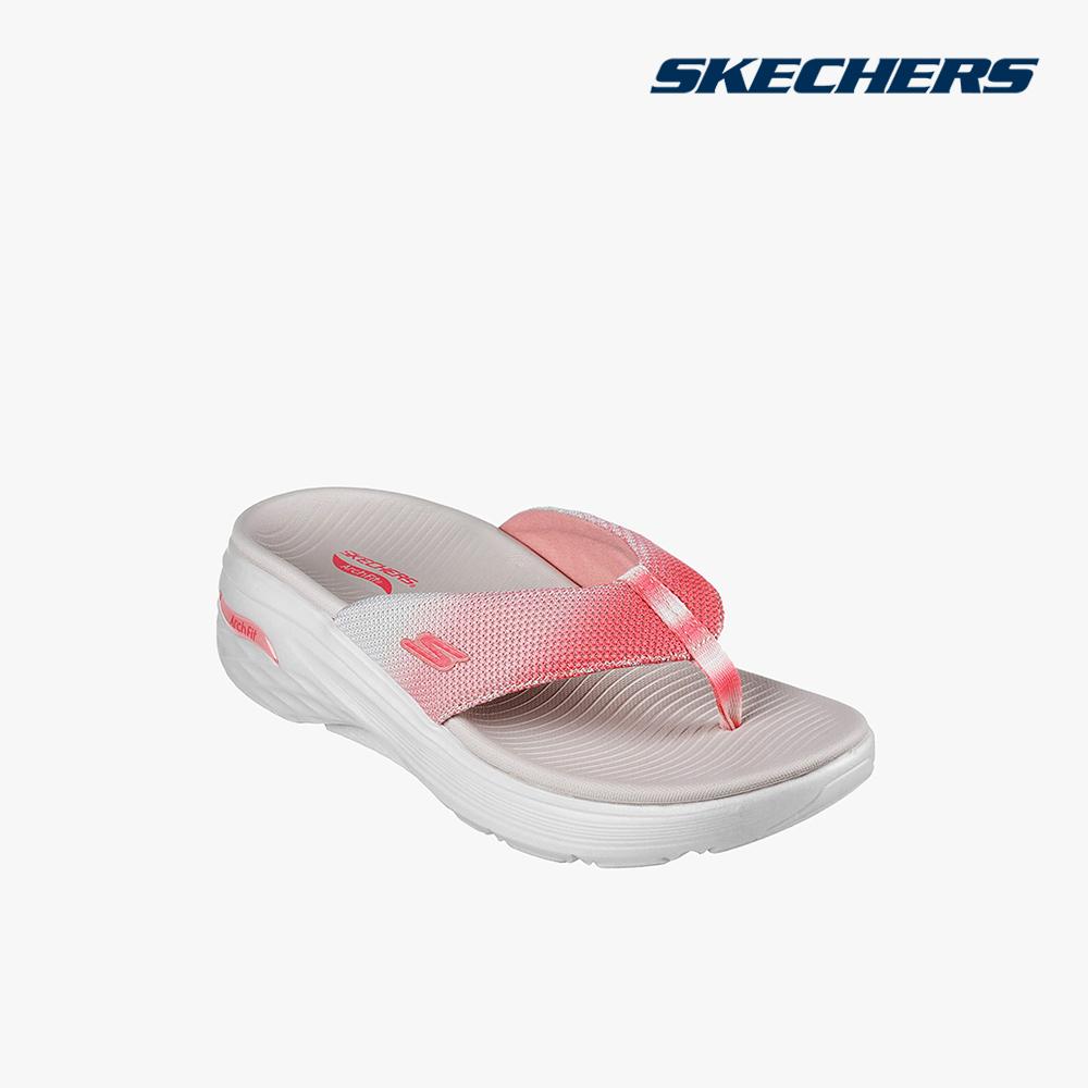 SKECHERS - Dép nữ quai kẹp Max Cushioning Arch Fit Prime 140500