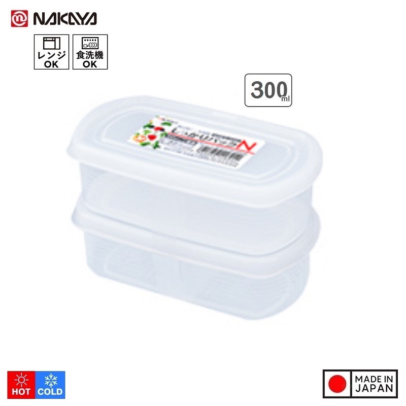 Set 02 hộp thực phẩm Nakaya Firm Pack - Hàng nội địa Nhật Bản (#Made in Japan)
