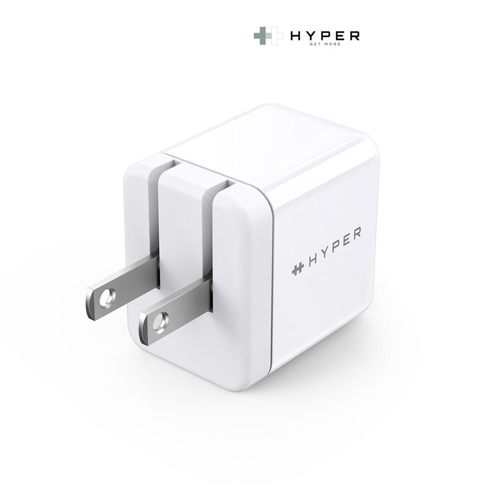 Sạc Nhanh ip 14/13/12 Hyper Gan II DUAL USB-C PPS 33W / PD 35W HJG35NA Hàng Chính Hãng