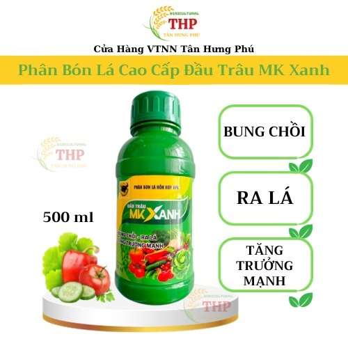 Phân Bón Lá Cao Cấp Đầu Trâu MK Xanh | PHÂN BÓN NÔNG NGHIỆP