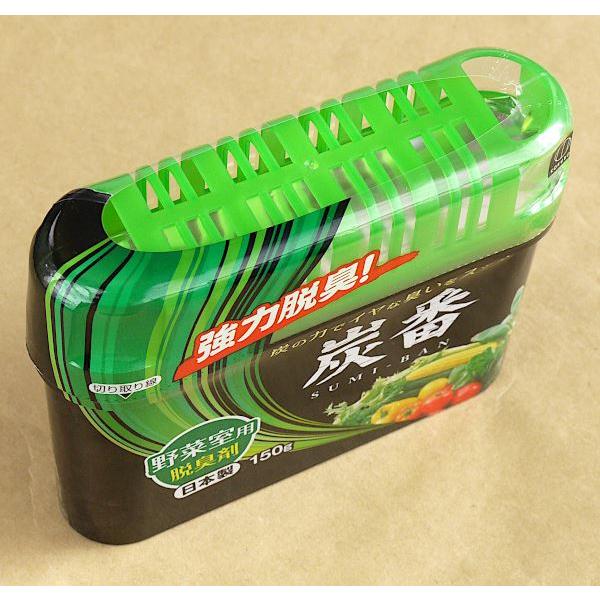 Hộp khử mùi tủ lạnh than hoạt tính, hương trà xanh Sumi Ban 150g - - Nội Địa Nhật Bản