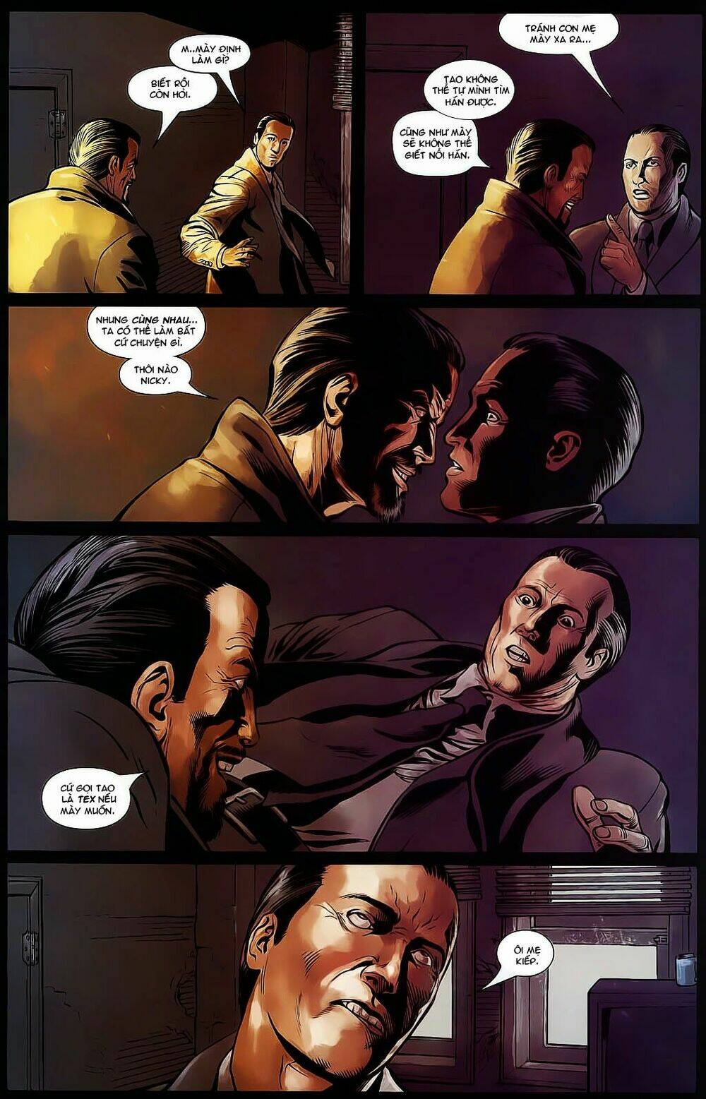 the punisher: trên là dưới & trắng là đen chapter 4 10