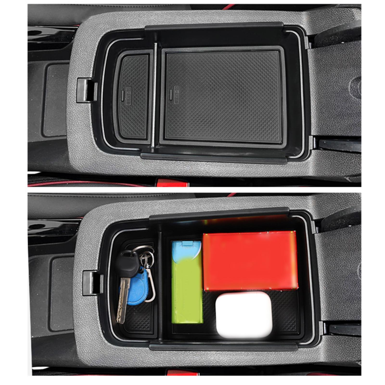 Car Armrest Storage Box Tray Replaces Container for