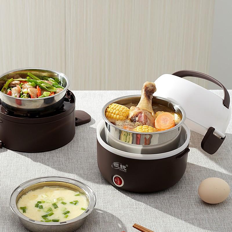Hộp cơm VĂN PHÒNG cắm điện hâm nóng 3 tầng