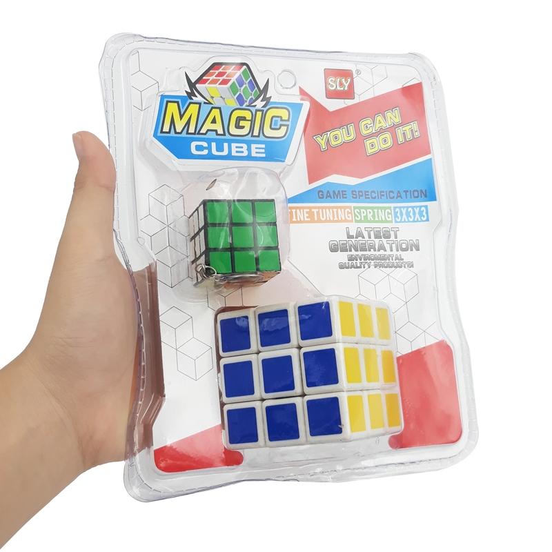 Bộ 2 Đồ Chơi Rubik 3x3 858-D10