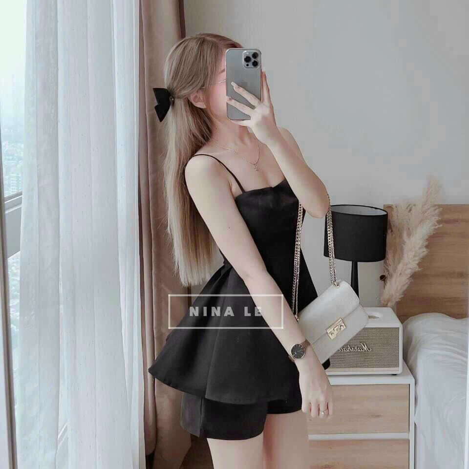 SET ÁO 2 DÂY TRƠN VỚI QUẦN NGẮN