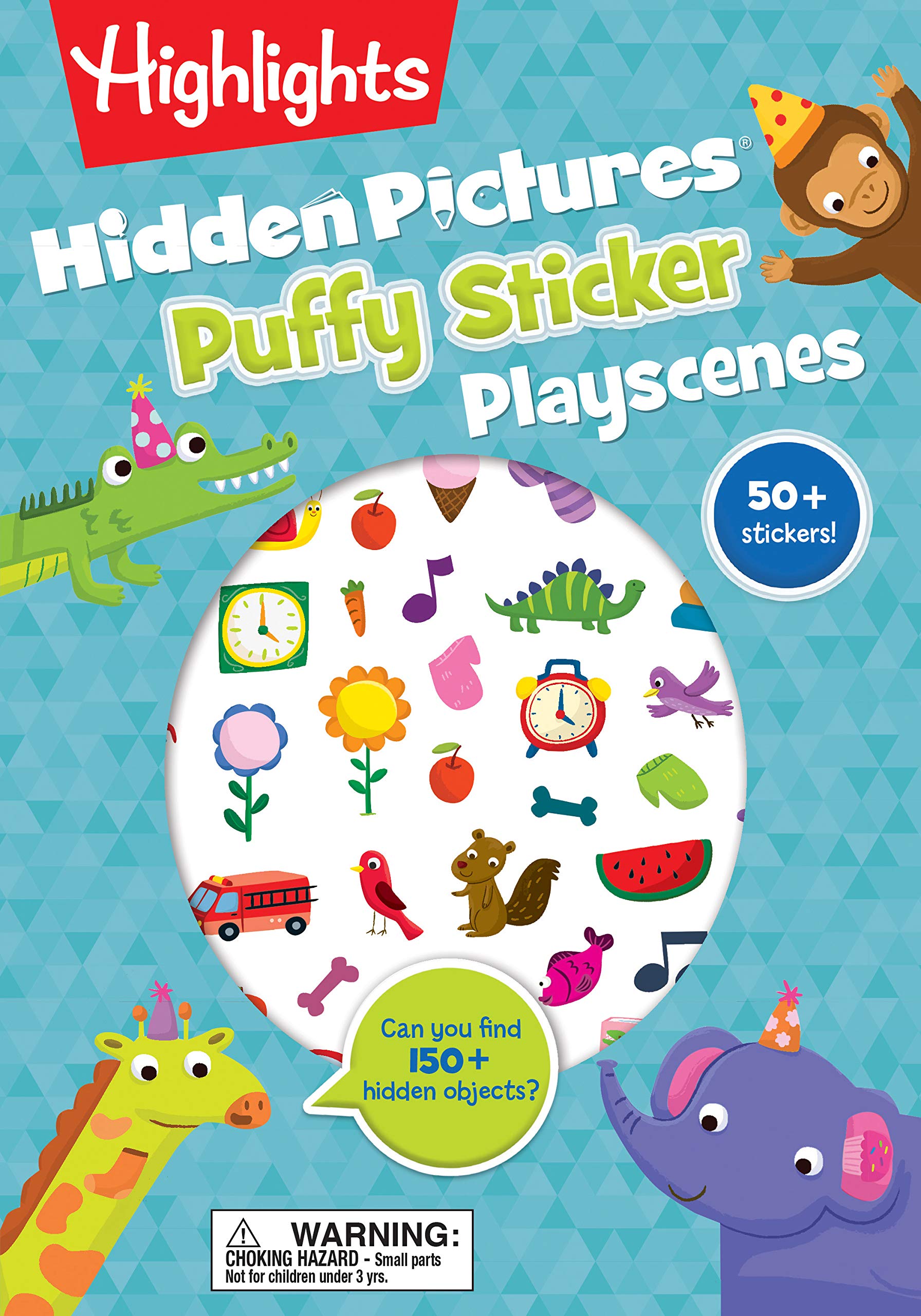 Hidden Pictures Puffy Sticker Playscenes (Highlights Puffy Sticker Playscenes)