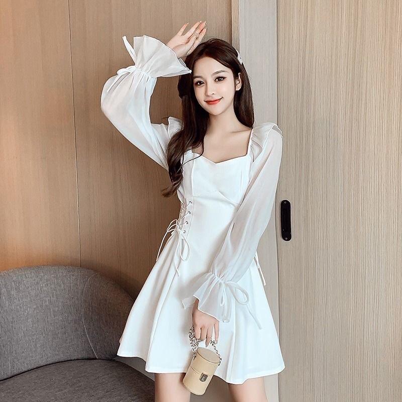 Váy nữ thiết kế chất đẹp phong cách hàn quốc mã ZELE372