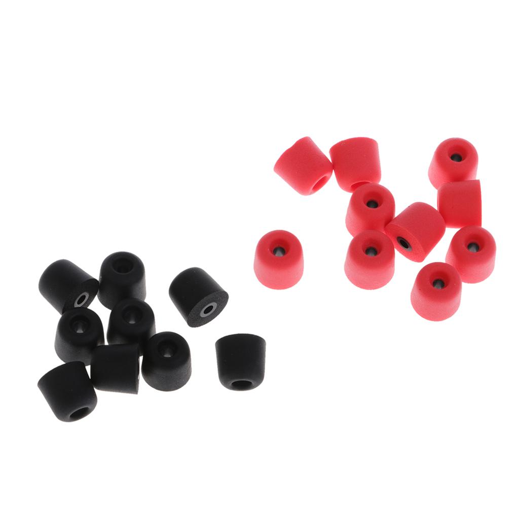 20x 3.0mm Earbud Memory Foam Eartips Earplug Tips For InEar Headphone