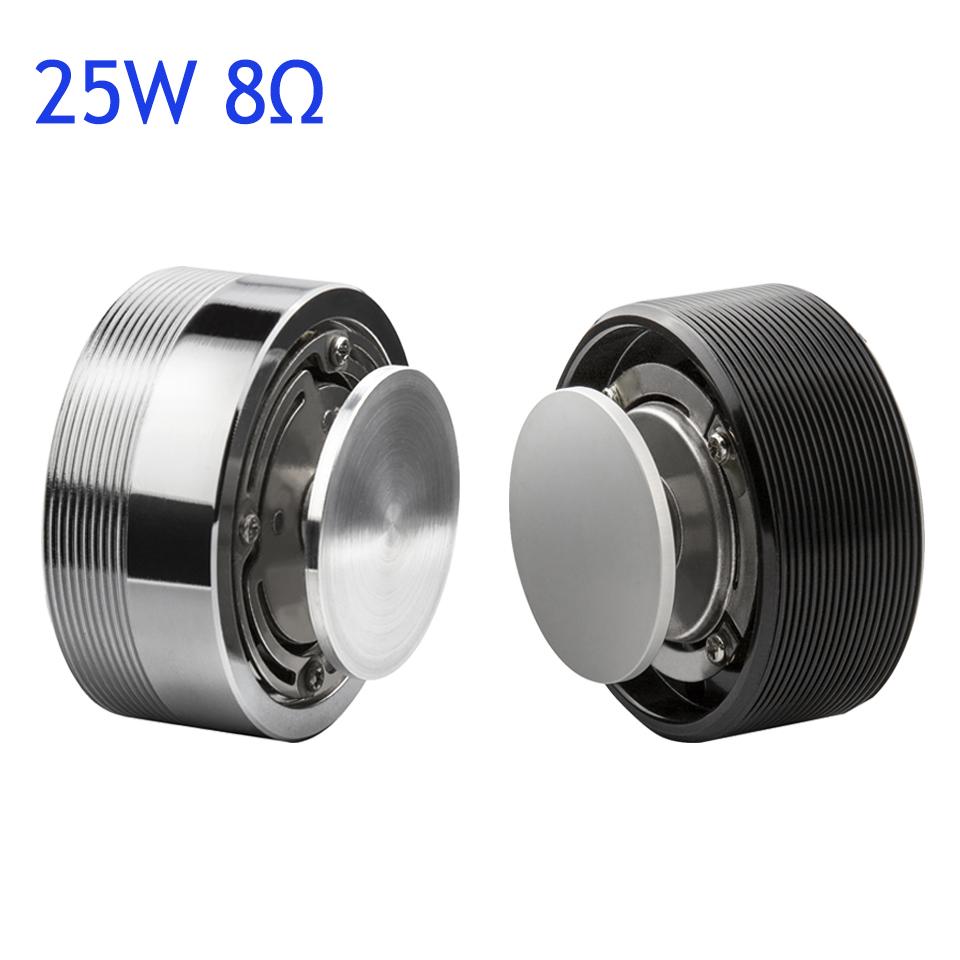 Loa rung toàn dải 25W 8ohm 50MM Âm thanh Loa di động Âm trầm Bass Neodymium Sound Exciter Màu sắc: Bạc 25W 8ohm