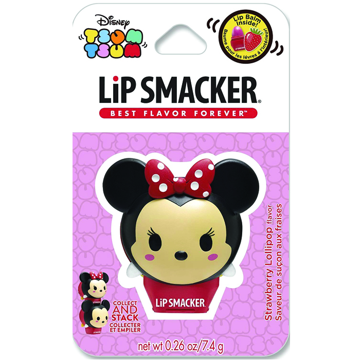 Lip Smacker - Son Disney Tsum Tsum – Chuột Minnie - Lip Smacker Disney Tsum Tsum Balm – Minnie, Strawberry Lollipop by Lip Smacker 