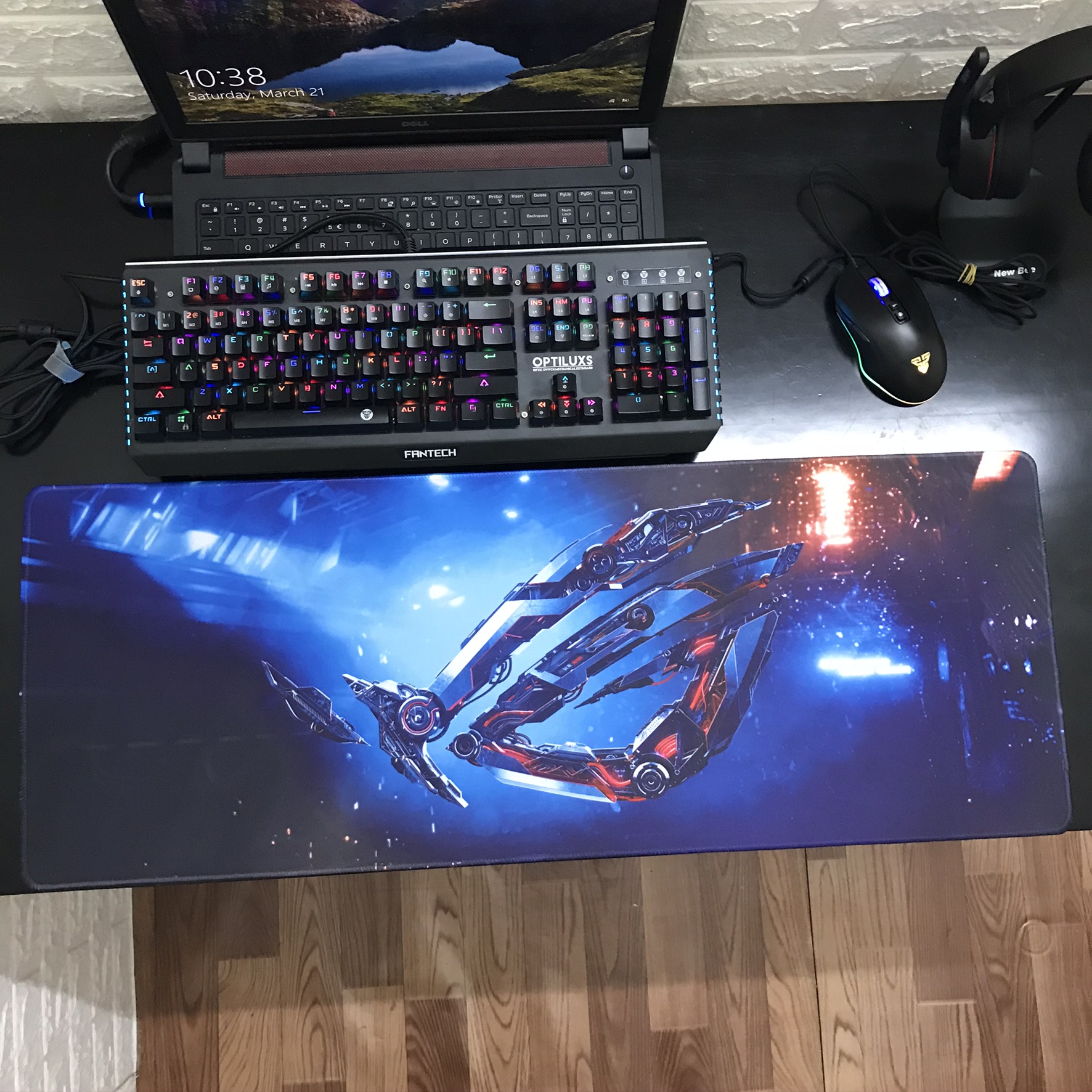 Miếng Lót Chuột, Bàn Di Chuột, mouse pad cỡ lớn (80x30x0.3)