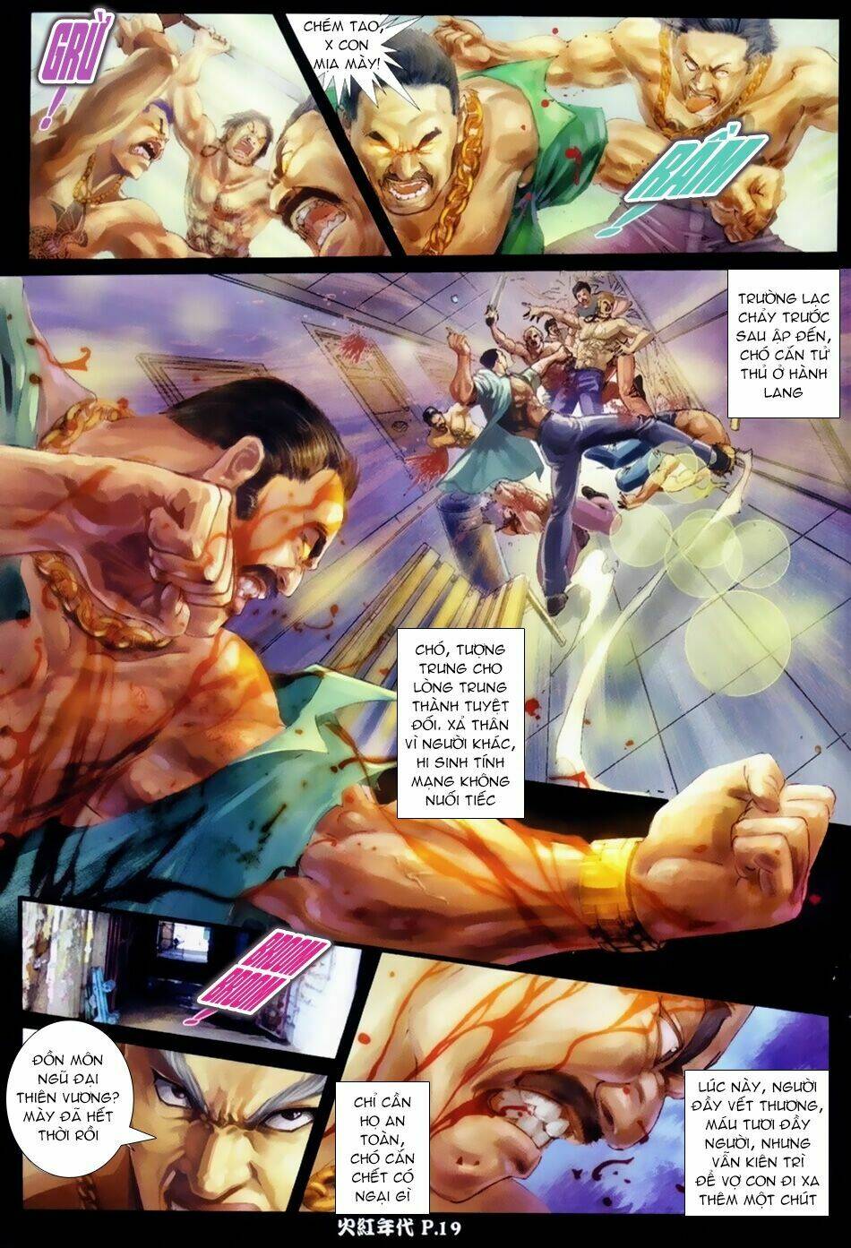 hỏa hồng niên đại hắc cốt đường chapter 35 16