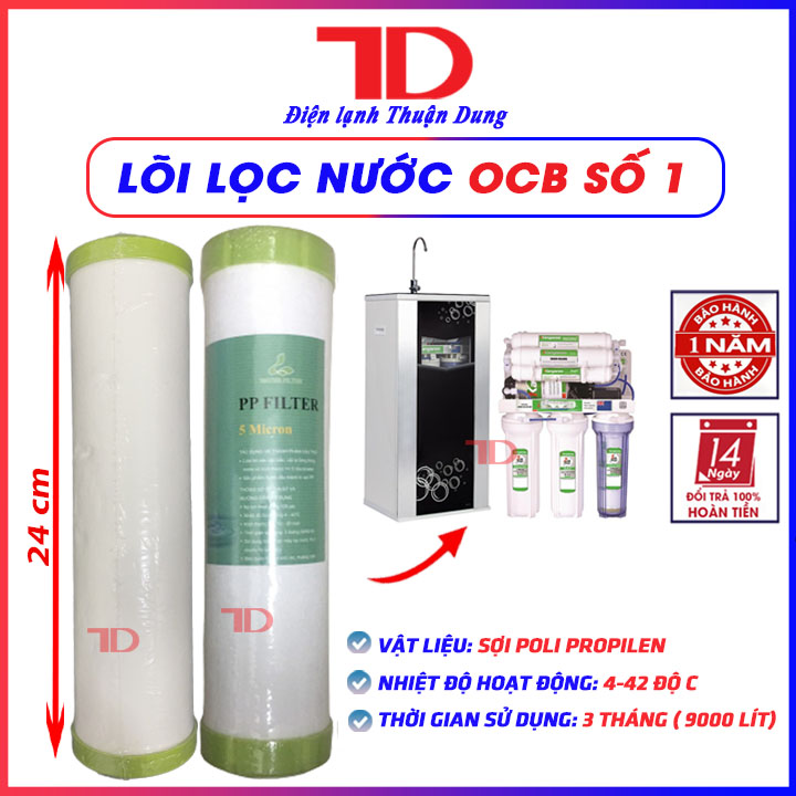 Lõi lọc nước dành cho tất cả các máy lọc nước Ro, Kangaroo, Karofi, Unilife, Aqua... - Điện Lạnh Thuận Dung