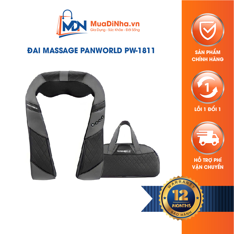 Đai massage Panworld PW-1811 đai Massage Hồng Ngoại - Hàng chính hãng