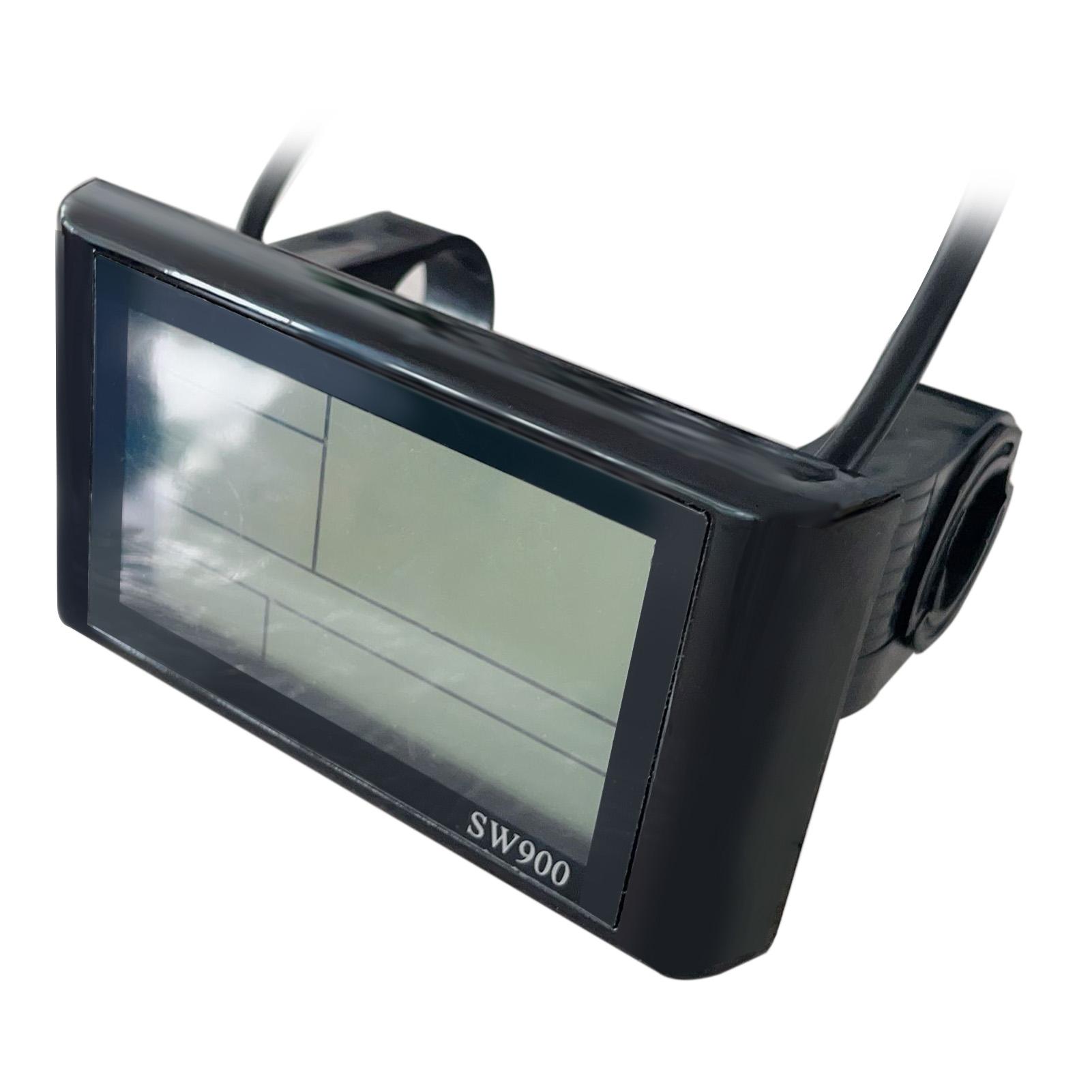 Bảng hiển thị tốc độ màn hình LCD cho xe đạp điện theo dõi dữ liệu đạp xe như tốc độ, quãng đường, thời gian
