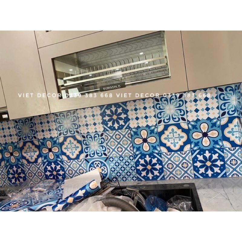 Decal Gạch Bông Set 30 ô 20x20cm - Decal dán tường Trang trí nhà cửa