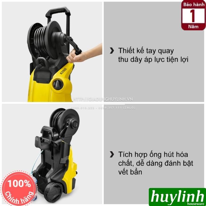 Máy xịt rửa xe cao áp Karcher K3 Deluxe Premium - 1600W - Motor cảm ứng từ - Hàng chính hãng