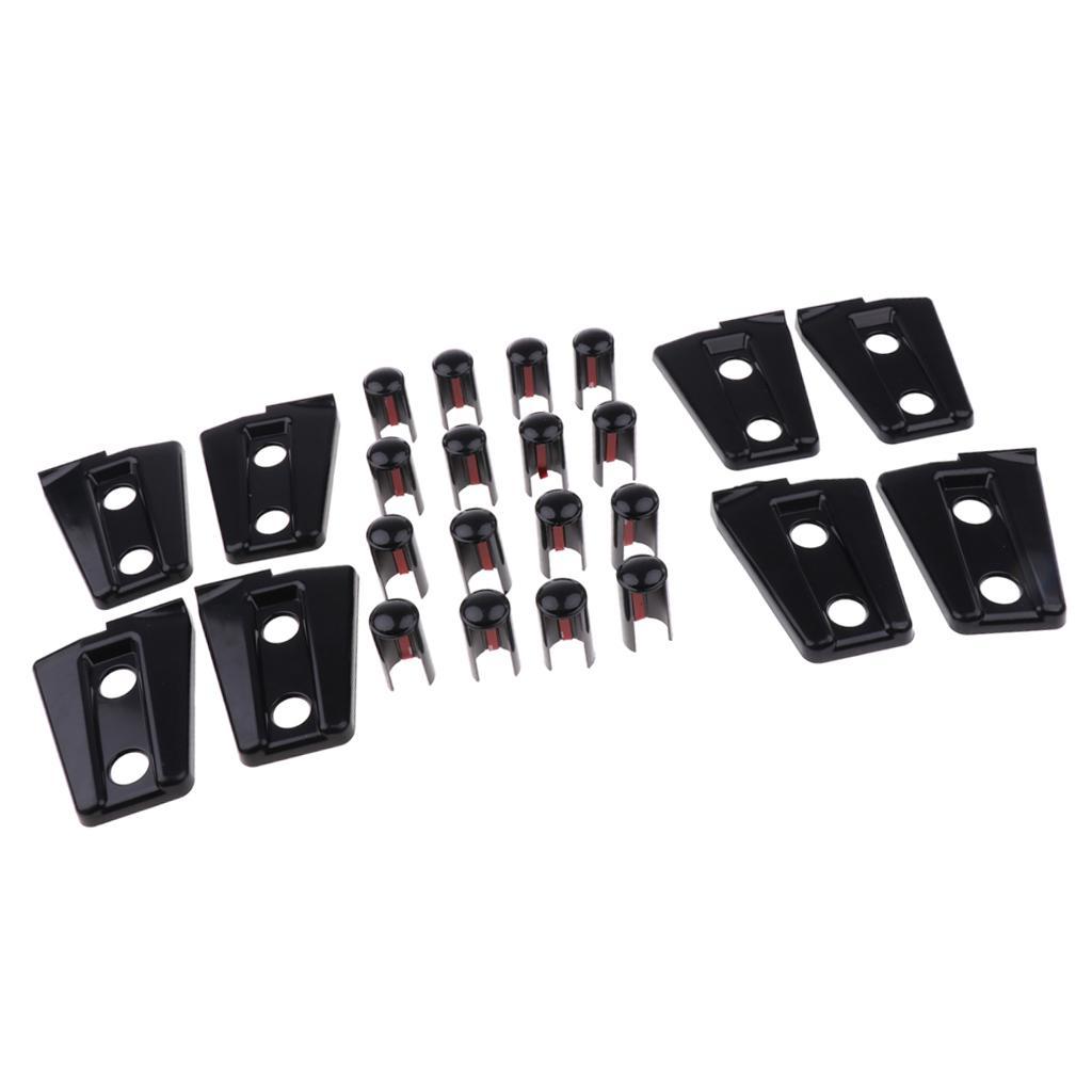 8Pcs Hinge Cover Hinge Set Kit For 2007-2017