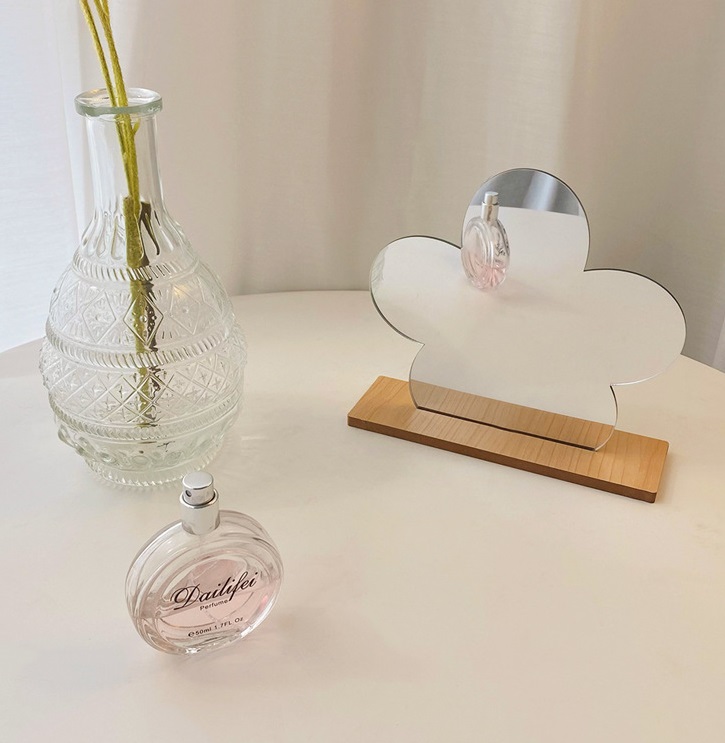 Gương Đế Gỗ 2 Mặt Nhiều Hình Xinh Xắn Decor Phòng Ngủ, Nhà Cửa