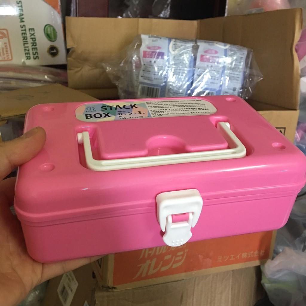 HỘP ĐỰNG THUỐC VÀ DỤNG CỤ Y TẾ CAO CẤP KOKUBO có nắp đậy xuất xứ Nhật Bản dày dặn, chắc chắn, bền dẹp theo thời gian